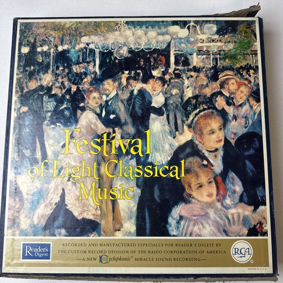 Festival of Light Classical Music Record RCA Includes Book Box Set 12 - Picture 1 of 16